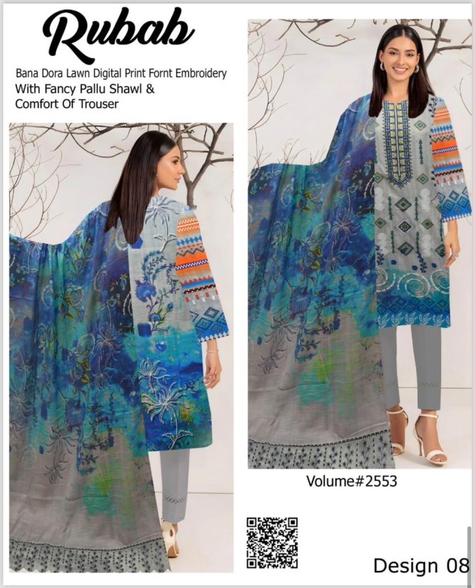 Rubab By HT Lawn - Image 7