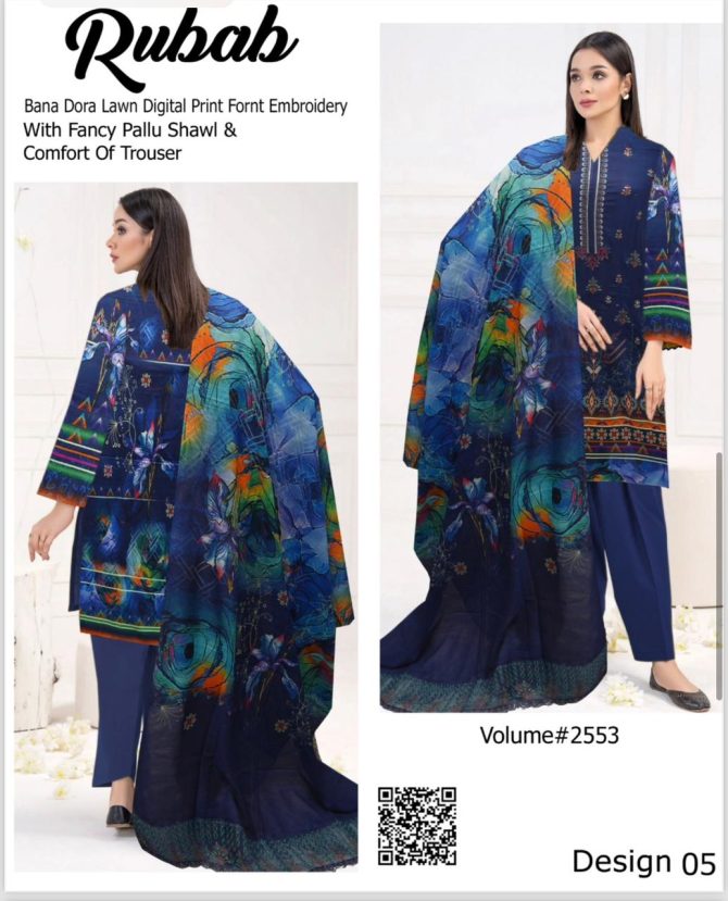 Rubab By HT Lawn - Image 4