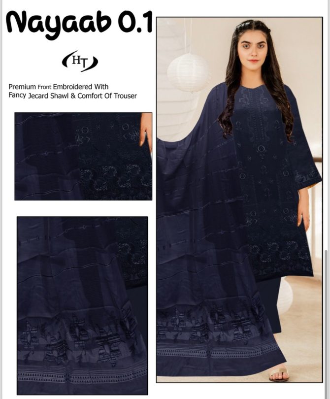 Nayyab 0.1 By HT Lawn - Image 7