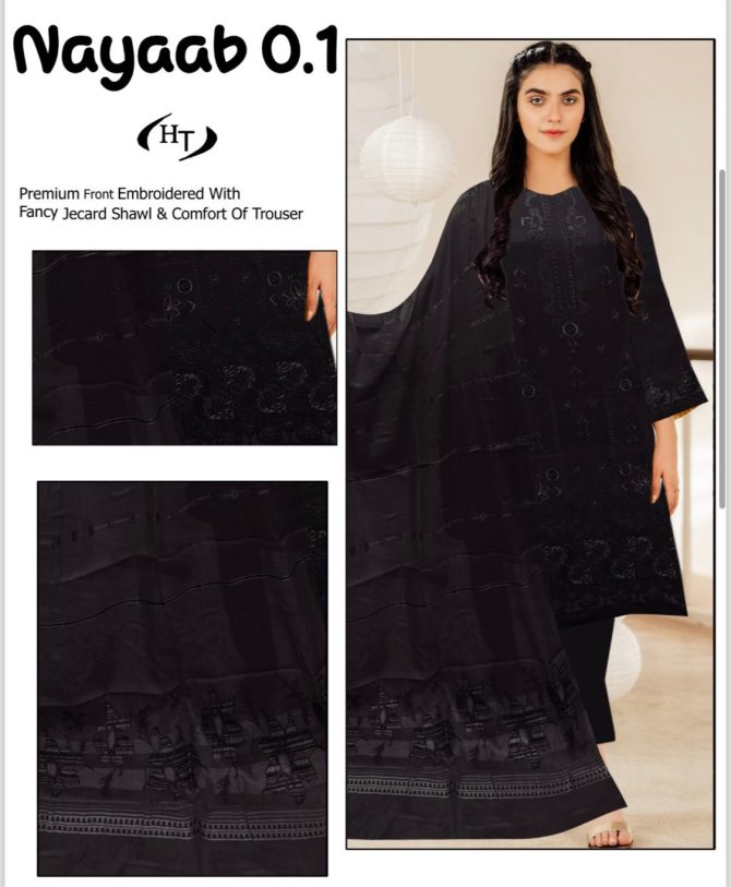 Nayyab 0.1 By HT Lawn - Image 4