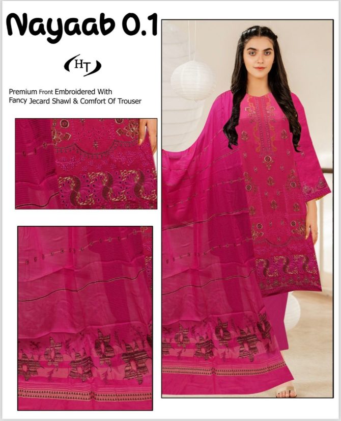 Nayyab 0.1 By HT Lawn