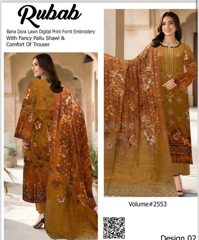 Rubab By HT Lawn - Image 10