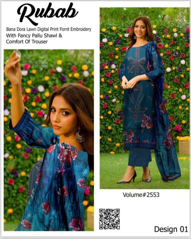 Rubab By HT Lawn - Image 9